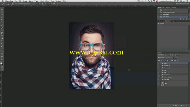 Retutpro - Editorial Portrait Retouching In Photoshop的图片1