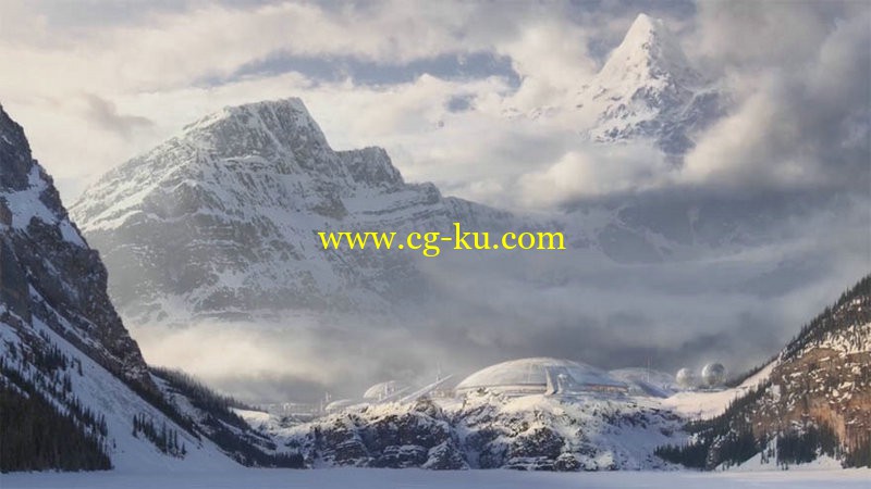Digital Tutors - Matte Painting a Sci-Fi Winterscape in Photoshop的图片1