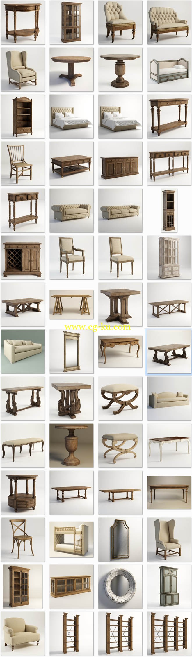 3D Gramercy Home - Furniture的图片2