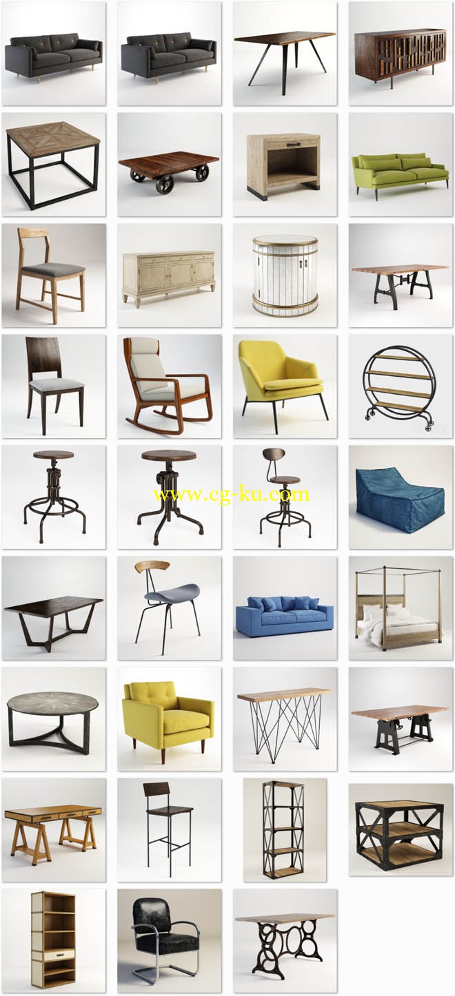 3D Gramercy Home - Furniture的图片3