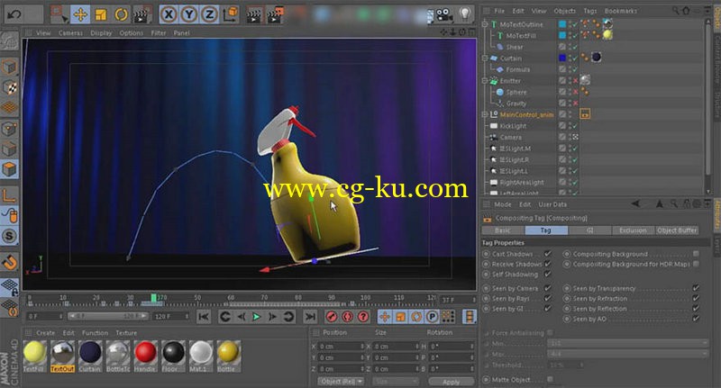 7 cmiVFX Cinema 4D 教程的图片5