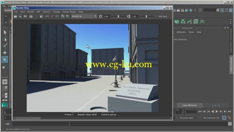 Infiniteskills - Learning Autodesk Maya 2016的图片1