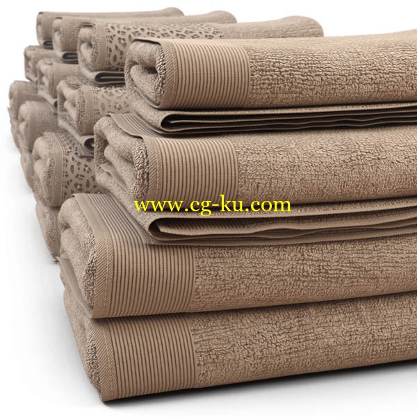 3ddd model - Towels的图片1