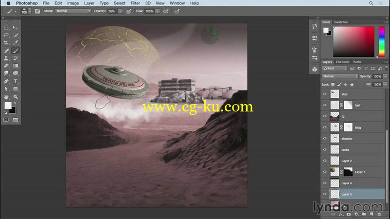 20部​Lynda系列的Photoshop教程合集的图片3