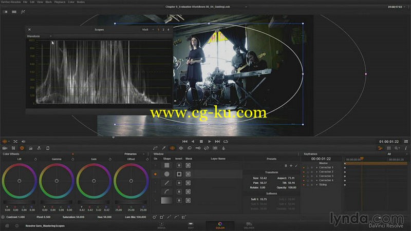 Lynda - DaVinci Resolve Guru_Mastering Scopes的图片1