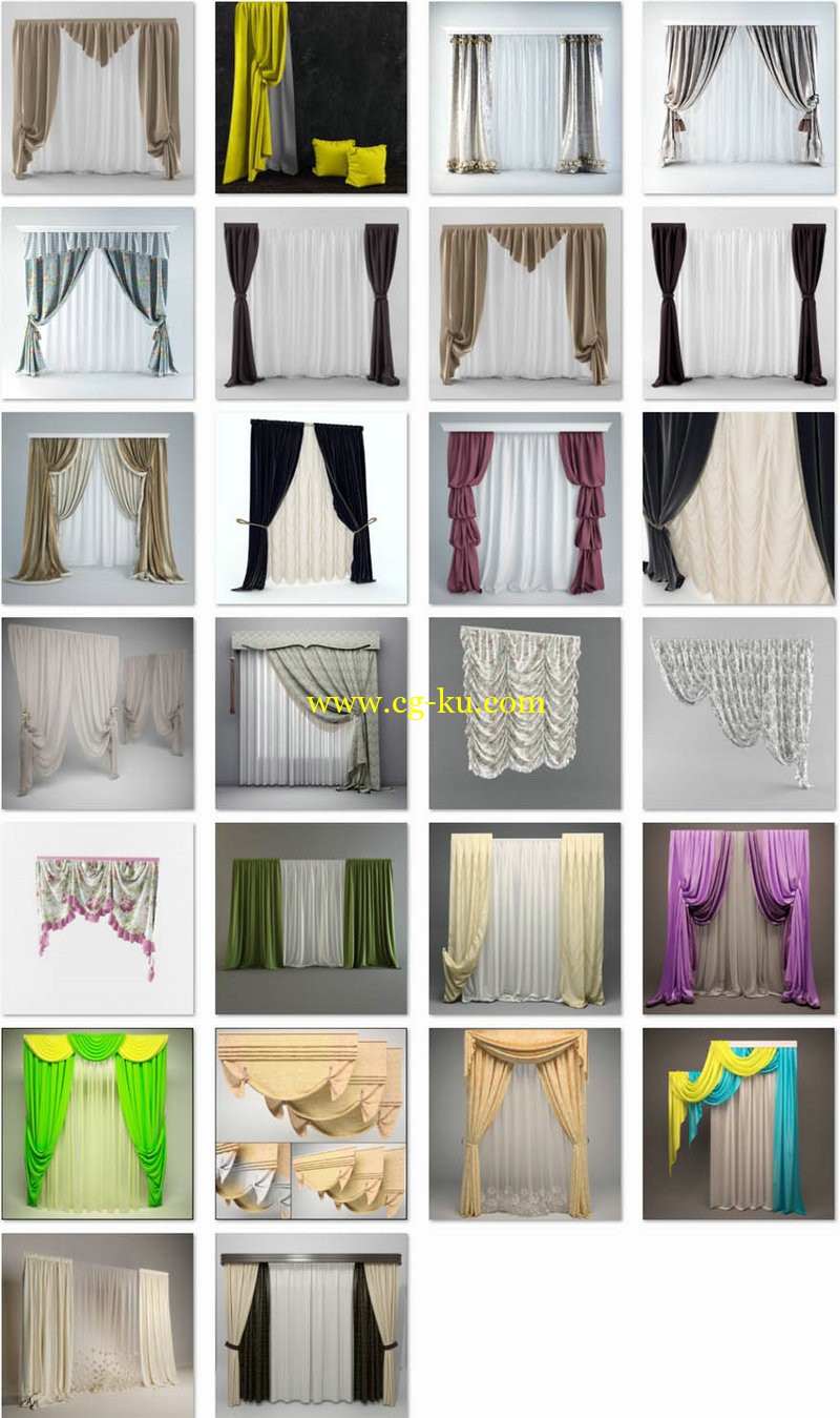 3ddd - classic curtain的图片1
