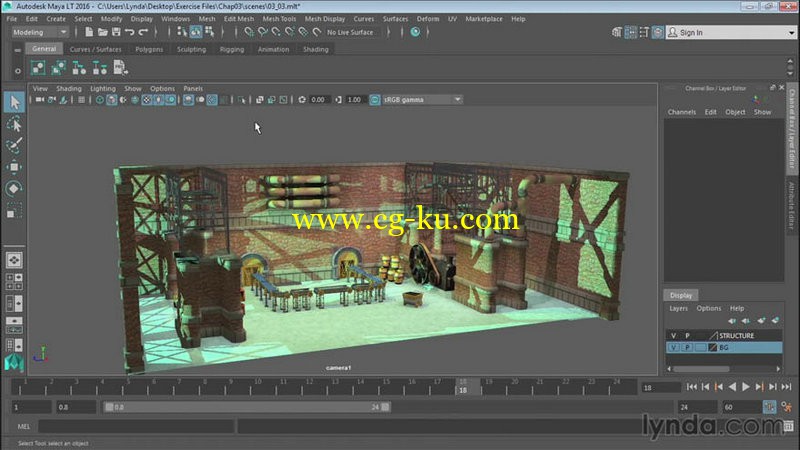 Lynda - Up and Running with Maya LT的图片1