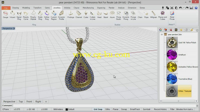 Udemy - RhinoGold Training Level 1的图片1