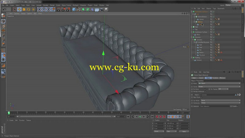 3DFluff - Cinema 4D R16 Polygon Modelling的图片1