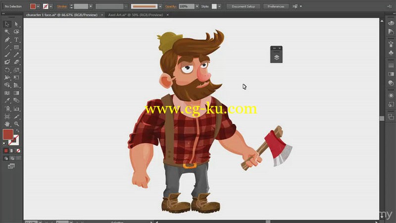 Create Detailed and Poseable Character in Adobe Illustrator的图片1