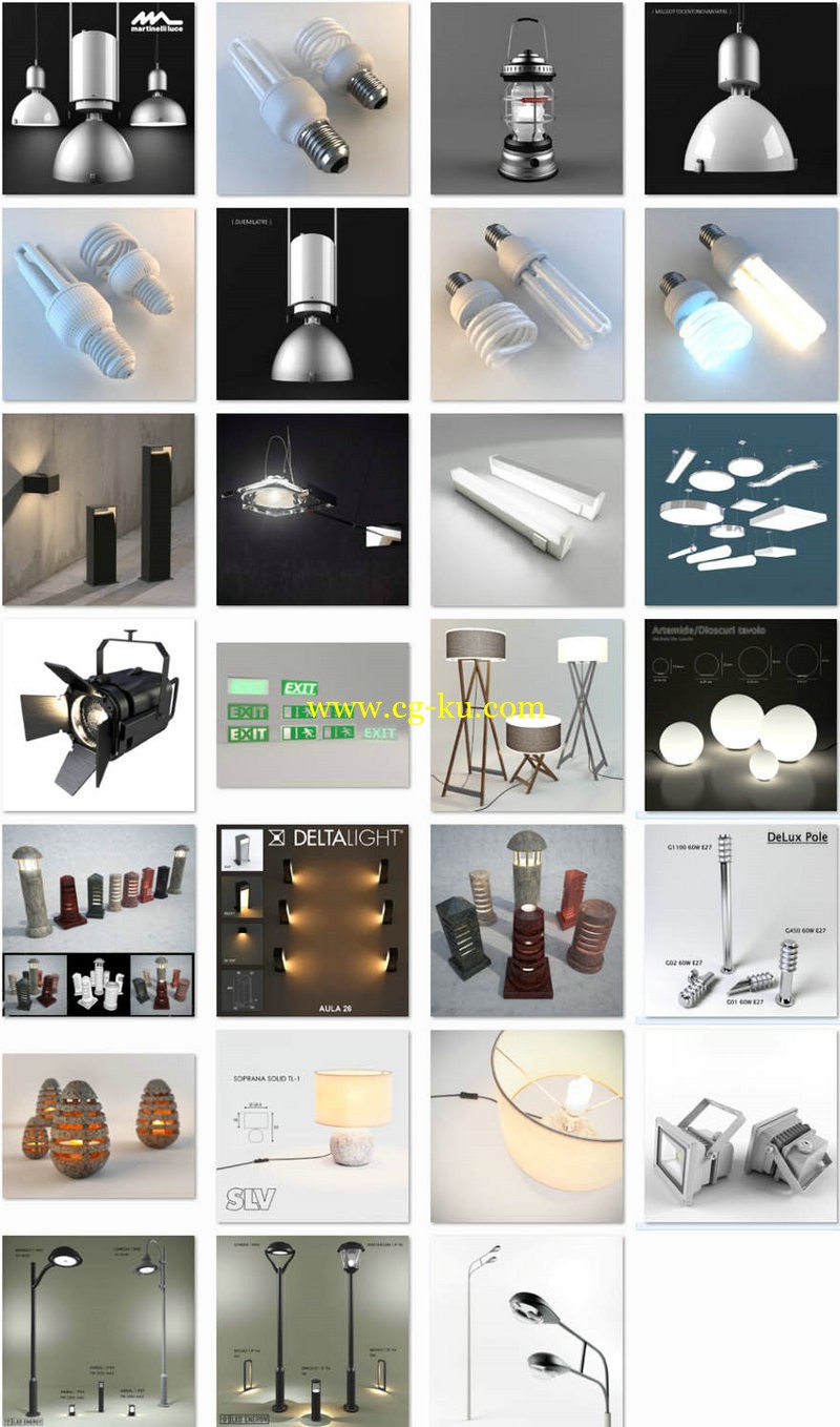 3ddd - modern street and technical lighting的图片1