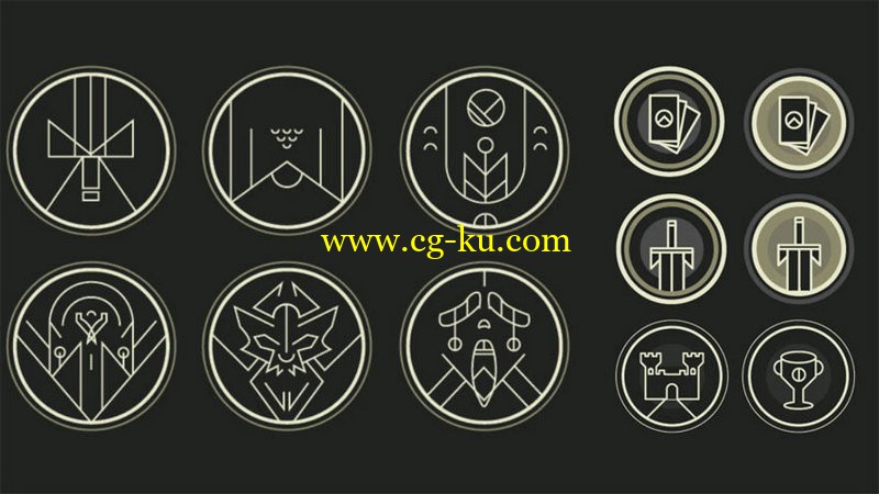 Digital Tutors - Creating Branding Designs for Video Games in Illustrator的图片1