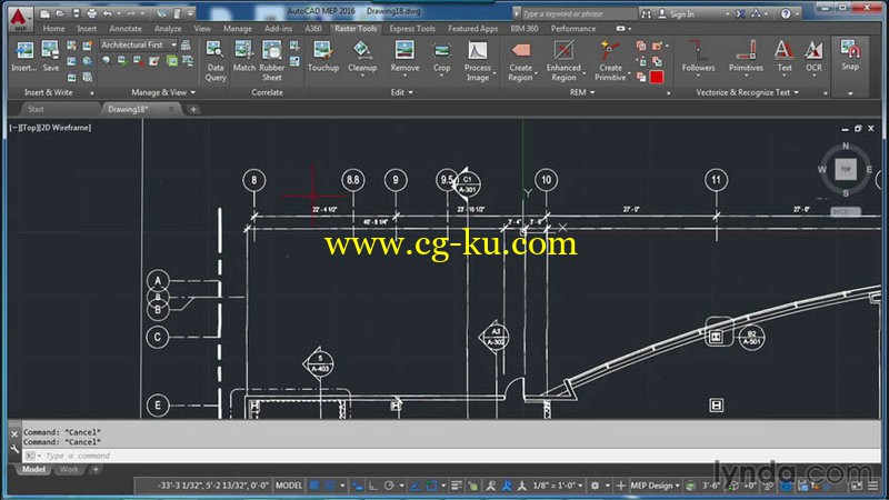 Lynda - AutoCAD Raster Designer Essential Training的图片1