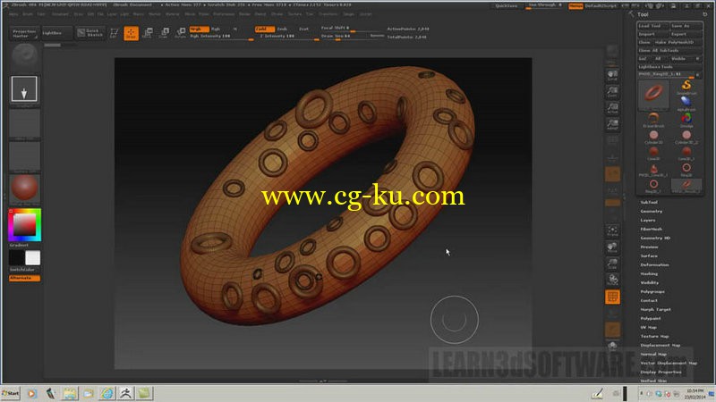Udemy - ZBrush 训练营系列教程 2014 第一期&第二期的图片1