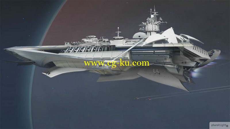 Digital Tutors - Photo-bashing an Interstellar Space Craft in Photoshop的图片1