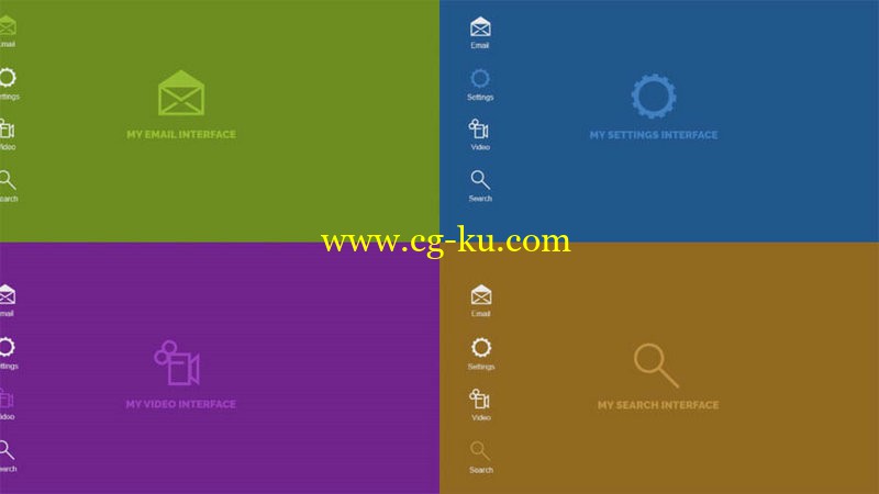 Digital Tutors - Building Modern Navigation Designs in Photoshop and HTML的图片1