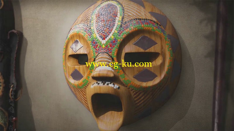 Digital Tutors - Creating an African Tribal Mask for 3D Printing in Maya and Mudbox的图片1