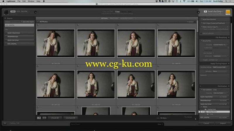 KelbyOne - Lightroom CC In Depth Importing的图片1