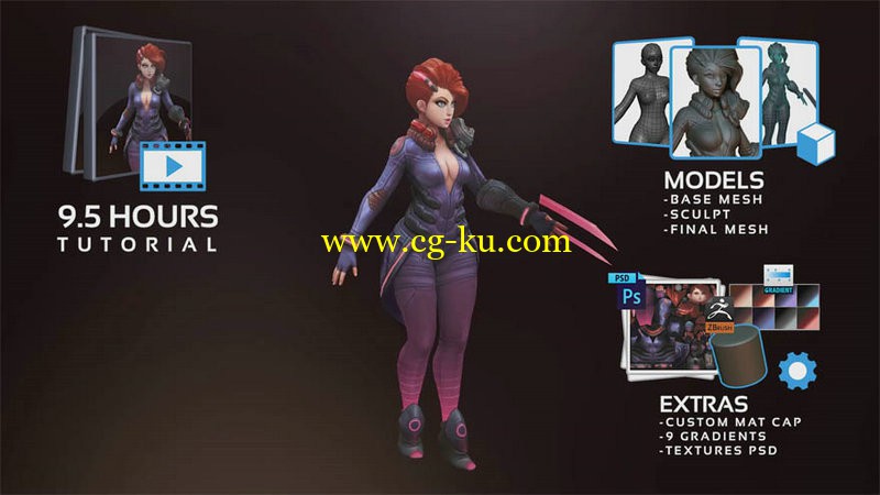 3D Hand painted Character For Games的图片1