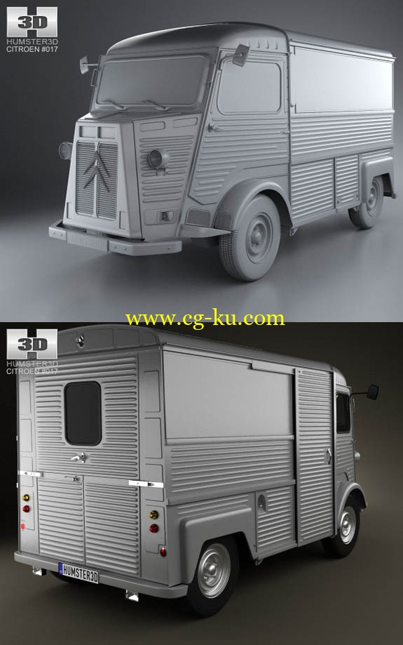 Humster 3d Citroen H Van 1980的图片1