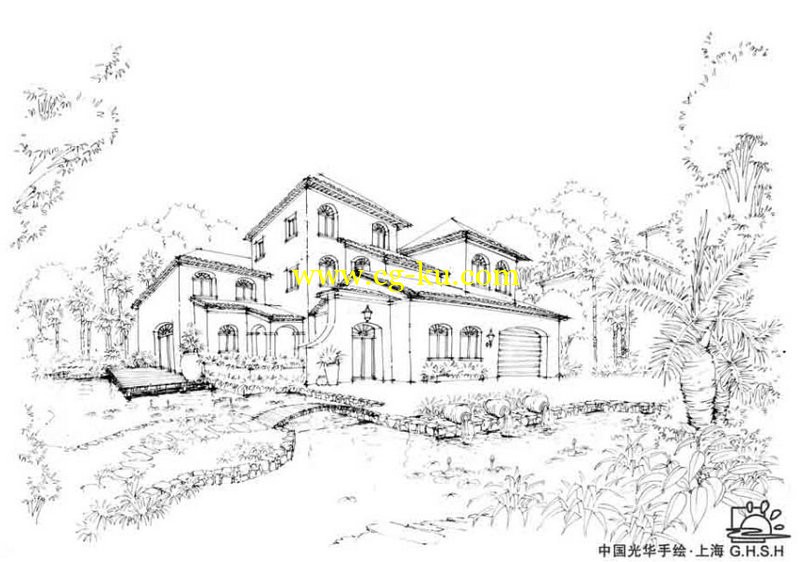3部建筑绘画教程的图片1