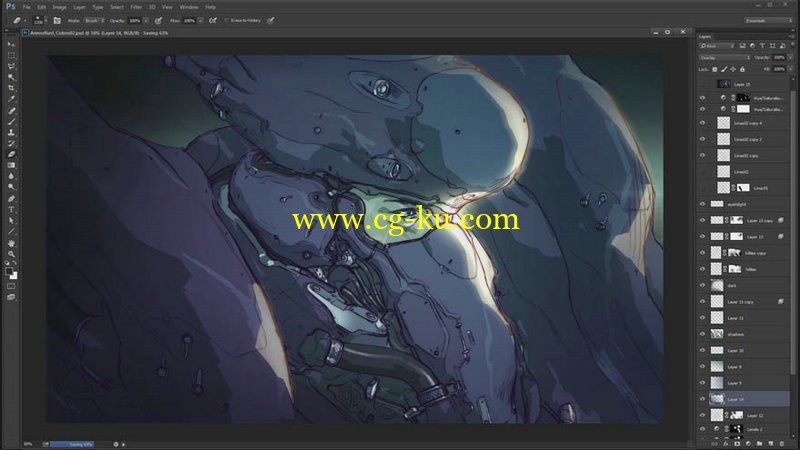 Bubble Armor - Colors and Rendering Tutorial的图片1