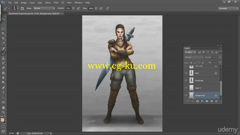 Udemy - Introduction to Character Design and Concept Art in Video Games的图片1