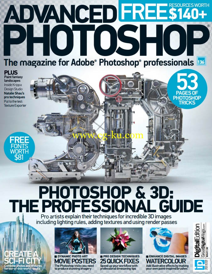 Advanced Photoshop - Issue 136, 2015的图片1