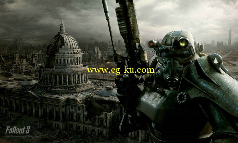 art of fallout 3 scan的图片1