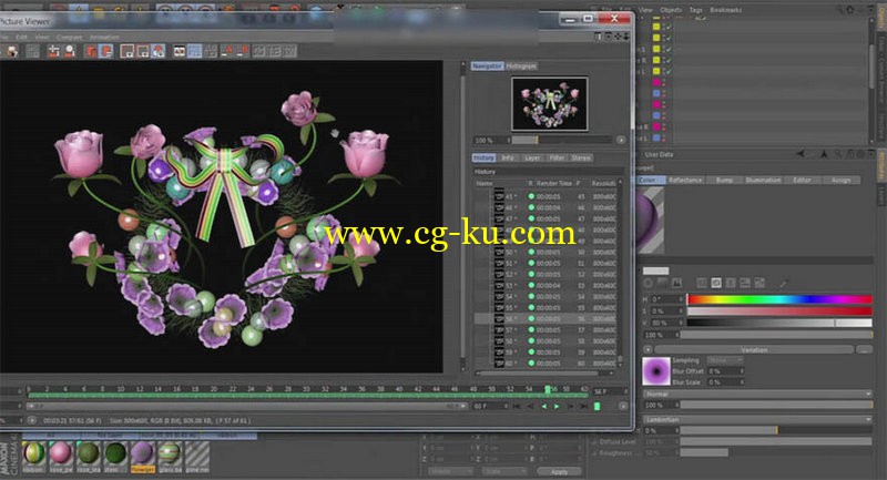 cmiVFX - Cinema 4D Flower Power的图片1