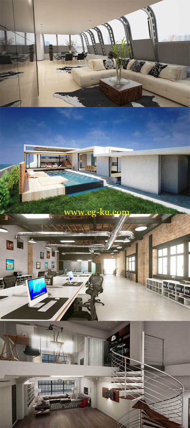 Evermotion UE4 Archviz Vol.1的图片1