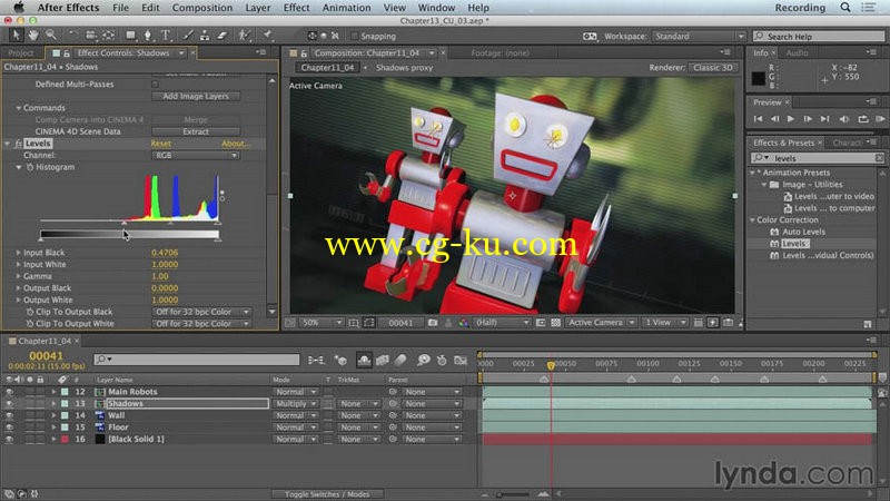 Lynda - CINEMA 4D Lite for After Effects Getting Started的图片1