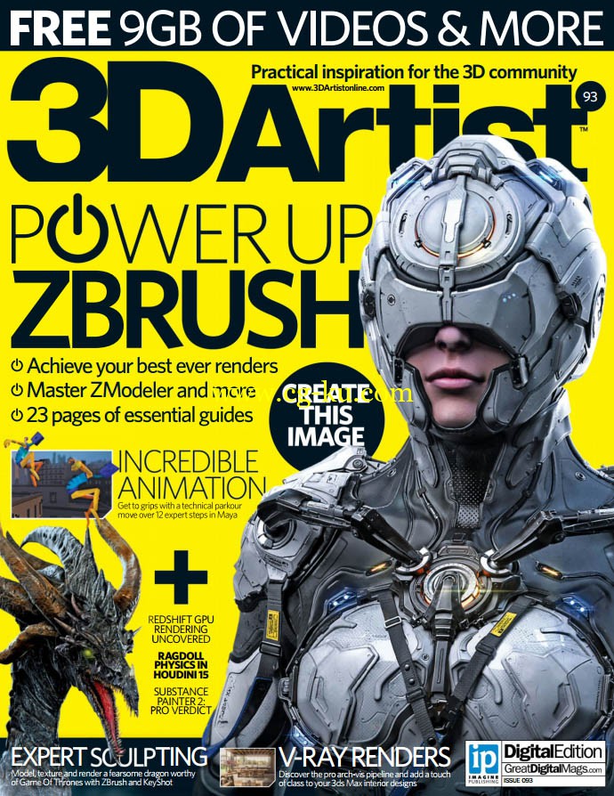 3D Artist - Issue 93 2016的图片1