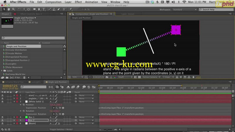 FXPHD - AFX223 After Effects Expressions Bootcamp的图片1