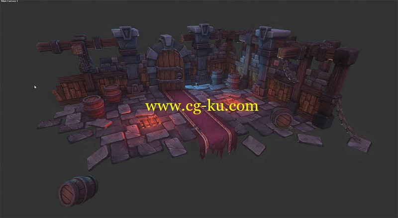 3DMotive - Stylized Dungeon Environment Volume 1的图片1