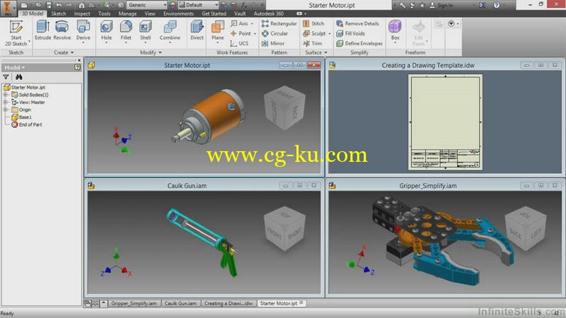 Infiniteskills - Mastering Autodesk Inventor – Administration and Data Exchange的图片1