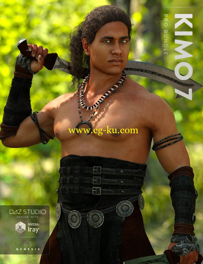 Daz3d - Kimo 7 Pro Bundle的图片1