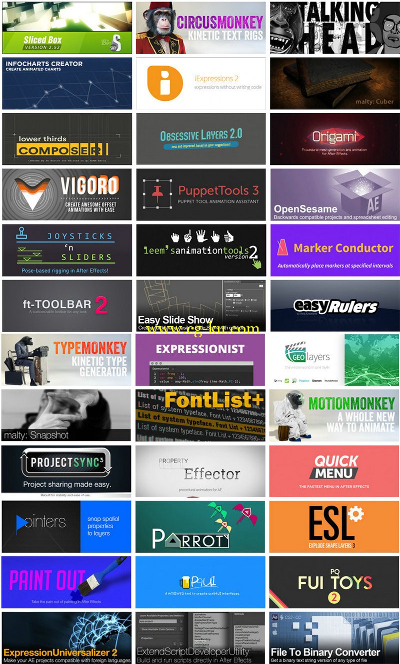 Aescripts Plugins Collection 2016的图片1
