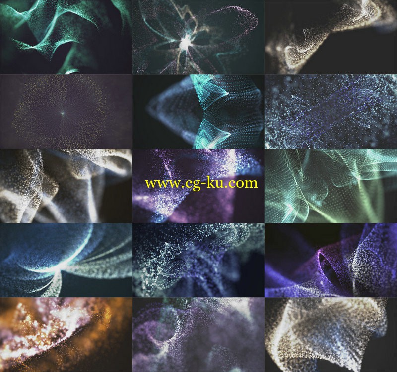 14 Stock Particles PACK的图片1