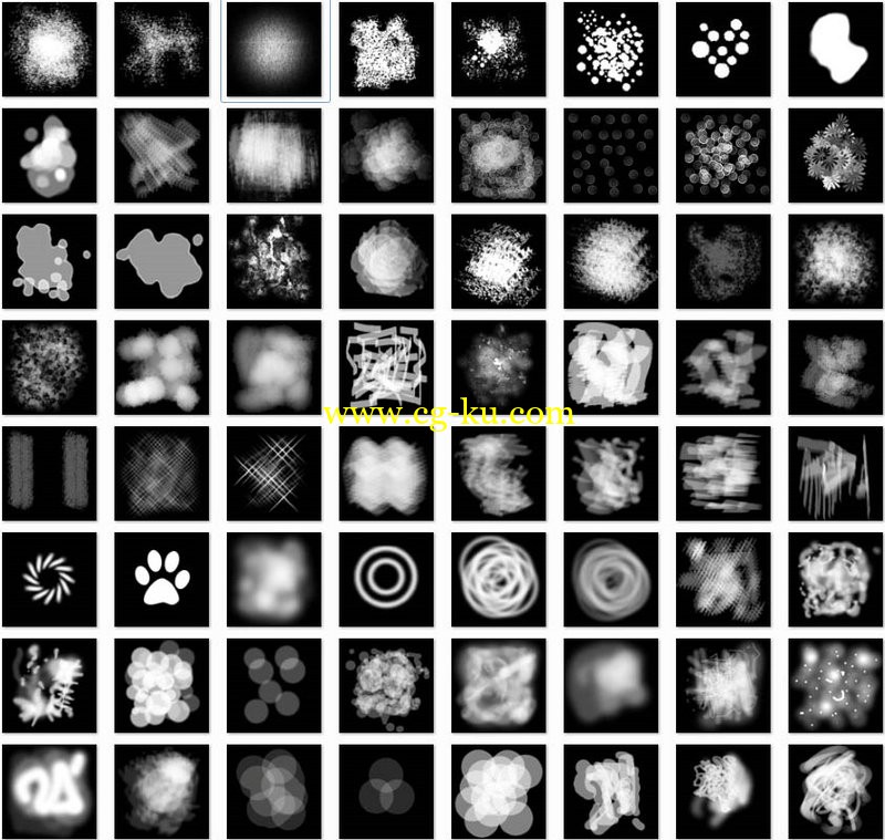AsileFX - Alpha Brushes for Photoshop and Zbrush的图片1