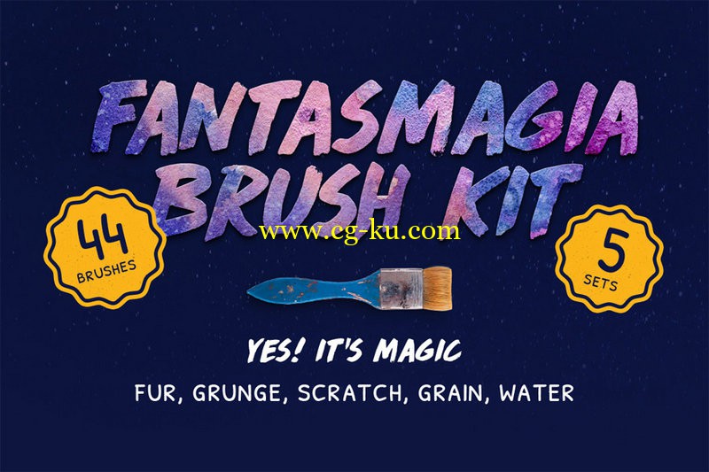 creativemarket - Fantasmagia Brush Kit的图片1
