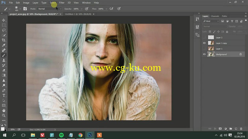 SkillShare - Photoshop Easiest Way To Remove Acne的图片1