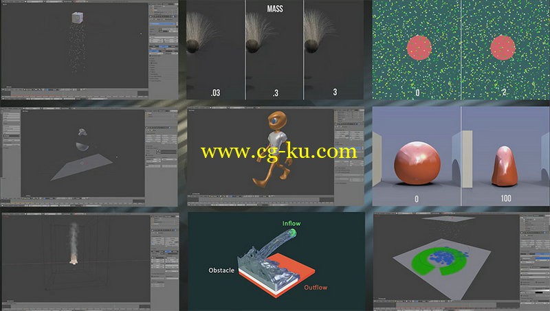 CGCookie - Fundamentals of Dynamics TUTOR in Blender的图片1