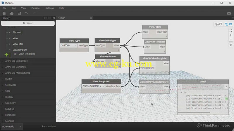 ThinkParametric - Create Custom View Filters using Dynamo的图片1