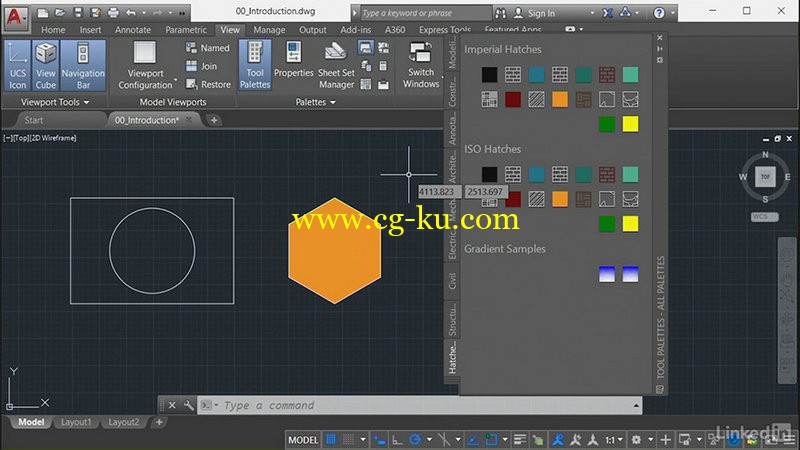 Lynda - AutoCAD Tool Palettes的图片1