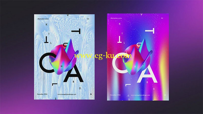 SkillShare - Abstract Typography Posters From Shapes的图片1