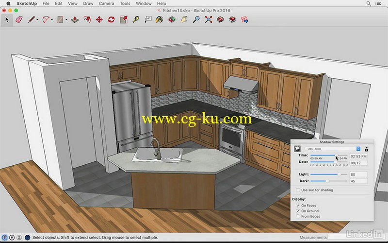 Lynda - SketchUp Kitchen Design的图片1