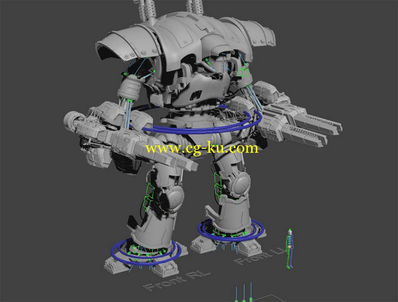 3D Palace - The Templar Assault Mech - Imperial Knight的图片1