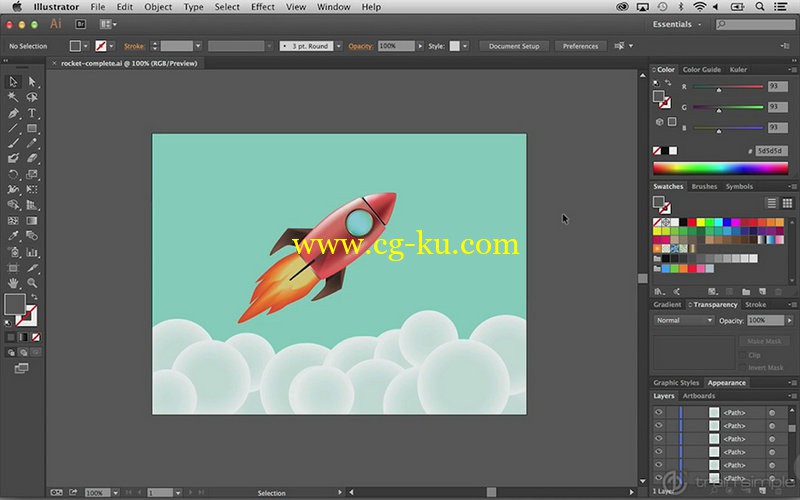 Pluralsight - Illustrator CC Blends and Gradient Mesh的图片1