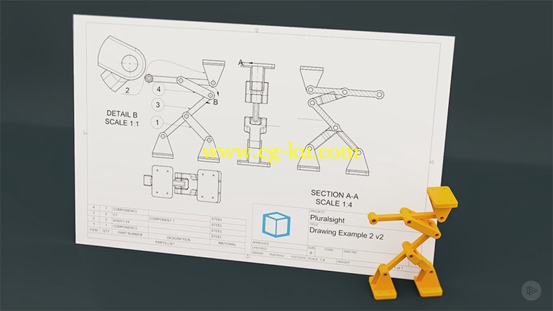 Pluralsight - Fusion 360 Essentials - Drawings的图片1